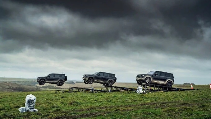 Land Rover Defender Participated In |the Filming Of The 007 Series Of Movies "Life And Death"